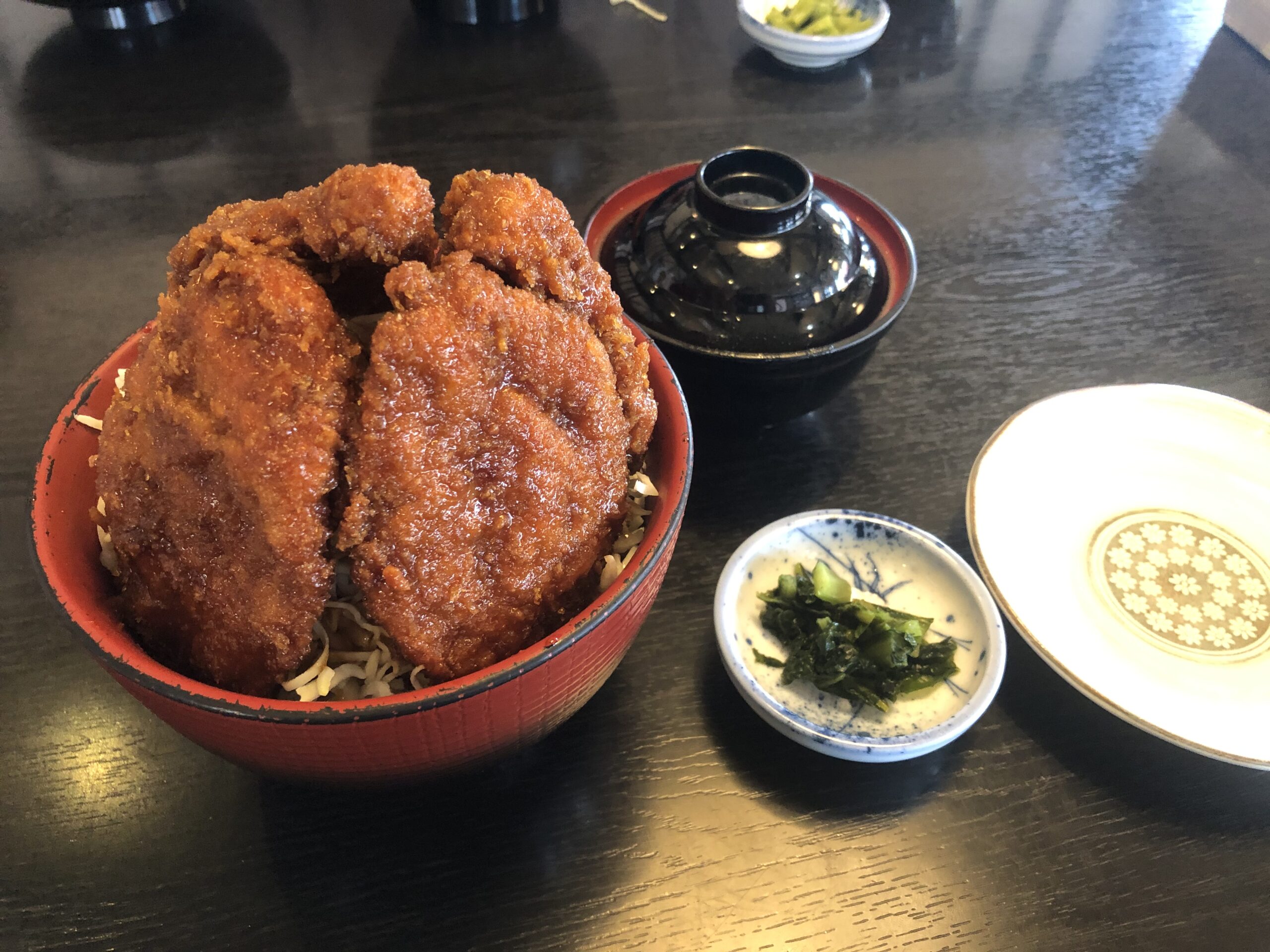 駒ヶ根の明治亭のソースかつ丼　【桜】