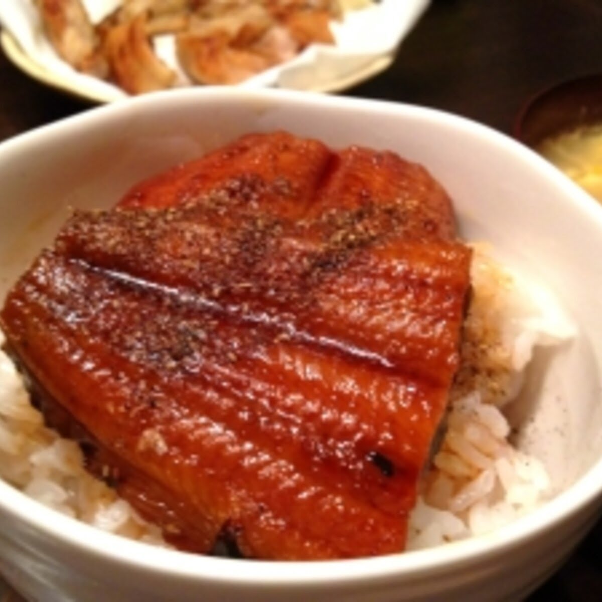 今日は自宅で鰻丼にしてみました^^