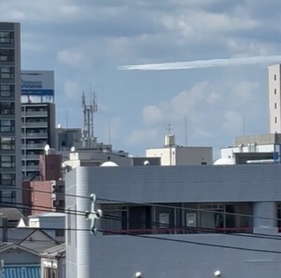 今頃ブルーインパルス