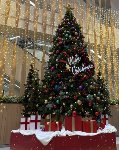 イオンモールもクリスマス