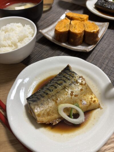 鯖の醤油煮