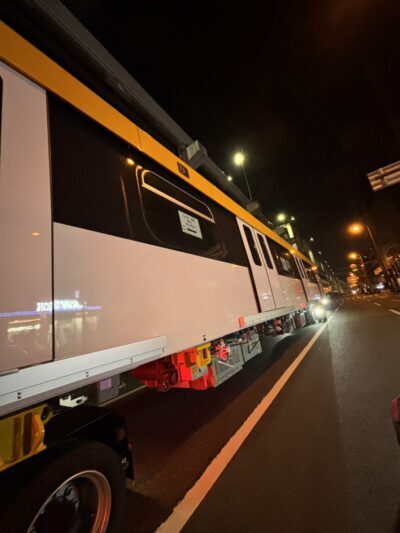 夜中あるある電車