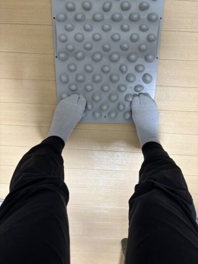 家で足つぼ