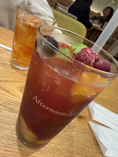 久々にお茶