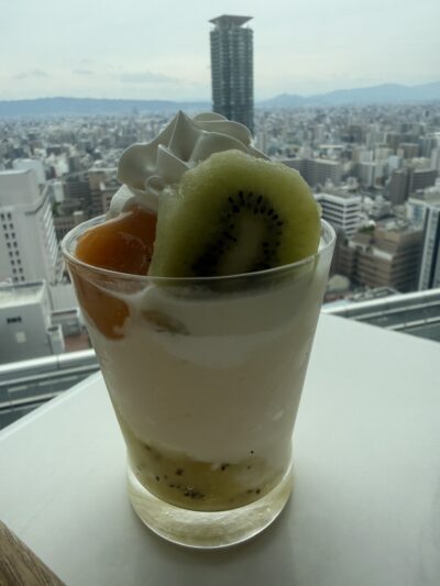 ハルカスの上の喫茶店