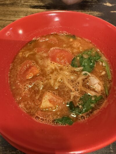 トマト🍅ラーメン
