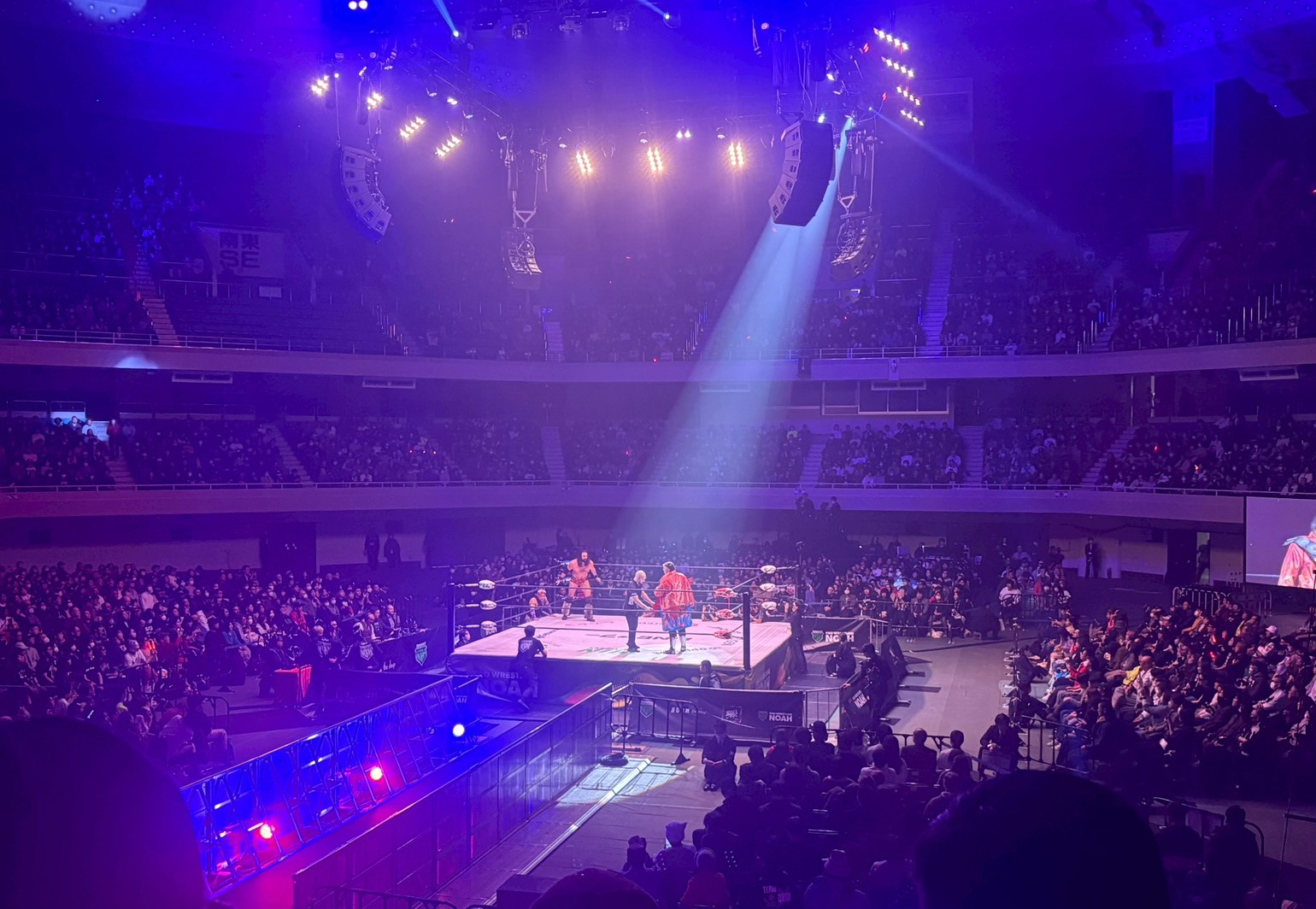 プロレス観戦しました【旦野】